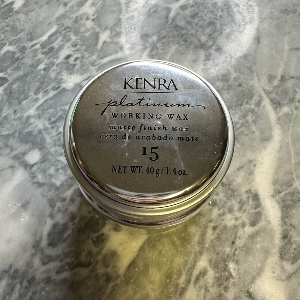 Kenra Platinum Working Wax Finish Wax
